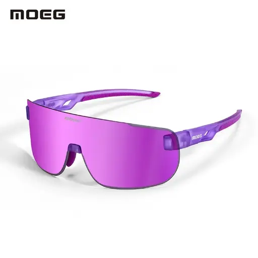 Moeg Gafas Púrpura